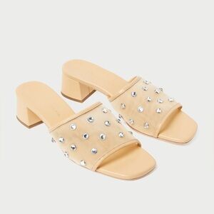 Loeffler Randall Brooke Mesh Mules size 8